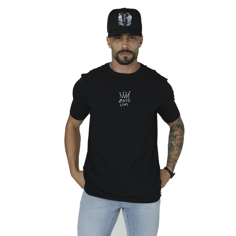 Camiseta Preta 01 Wings