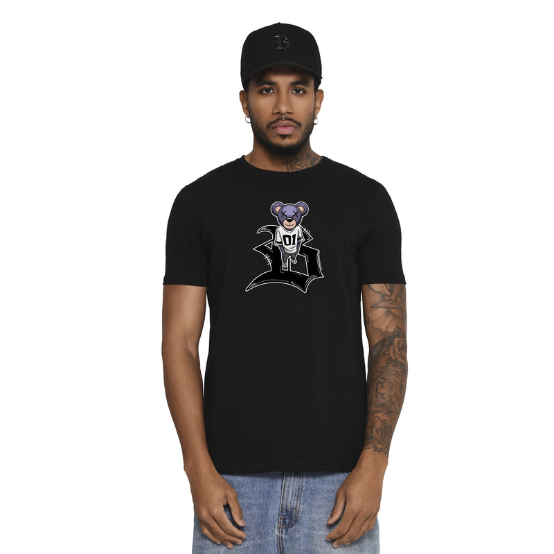 Camiseta Preta Bear Zero Um