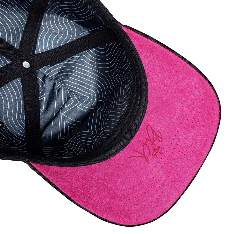 Boné Kids Preto Snapback Contra Aba Blessed Pink