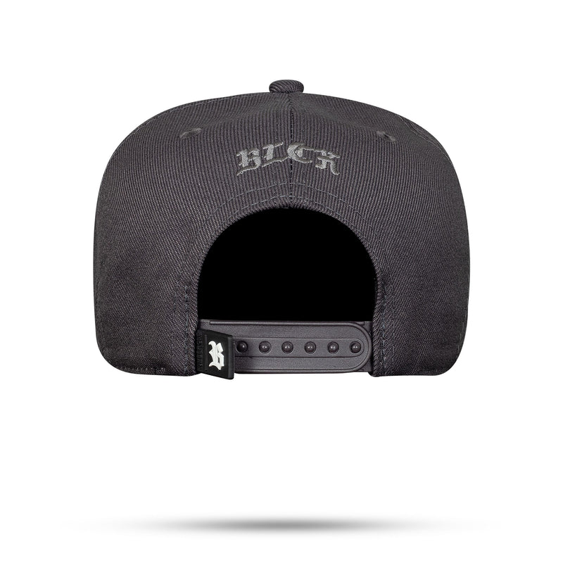 Boné Cinza Grafite Snapback Basic