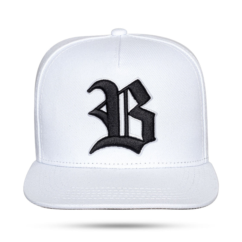 Boné Branco Snapback Aba Reta Wings