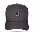 Boné Cinza Grafite Snapback Basic