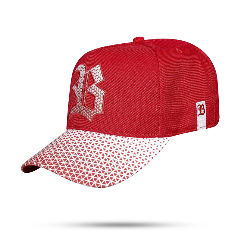 Boné Snapback Vermelho Aba Sublime