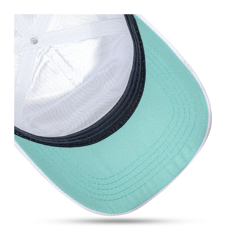 Boné Branco Snapback Diamond Flag