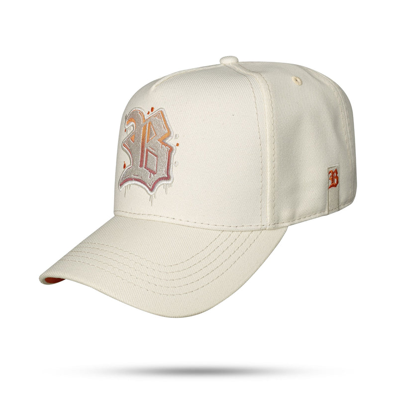 Boné Off White Snapback Contra Aba Laranja