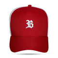 Boné Snapback Trucker Basic Vermelho e Branco