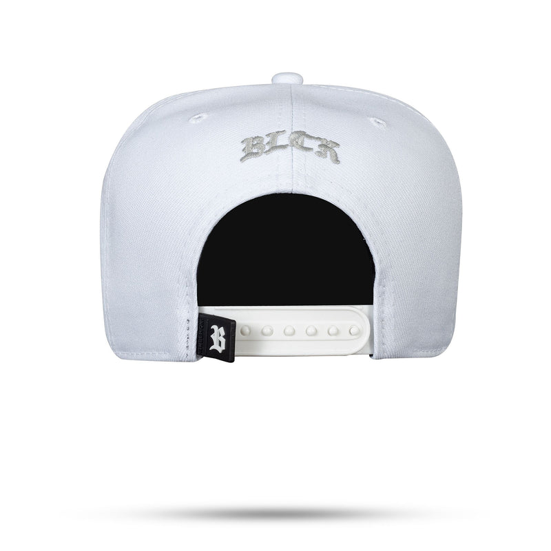 Boné Branco Snapback Zero Um Refletivo