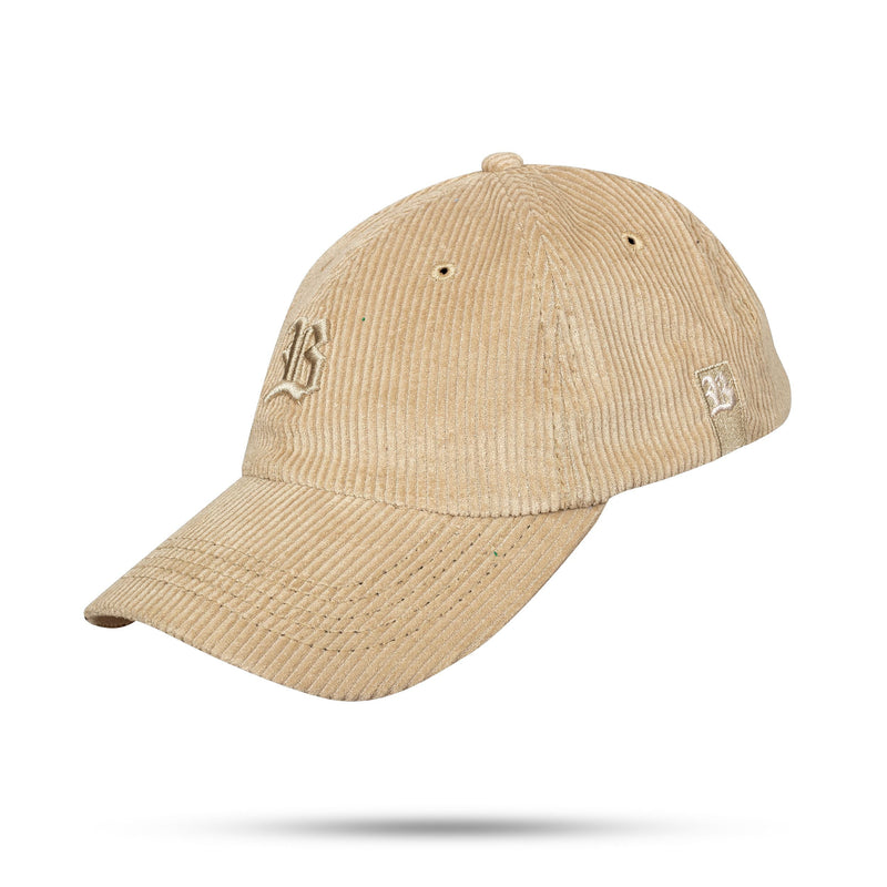 Boné Dad Hat Bege Cotelê