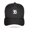 Boné Snapback Trucker Basic Preto e Branco