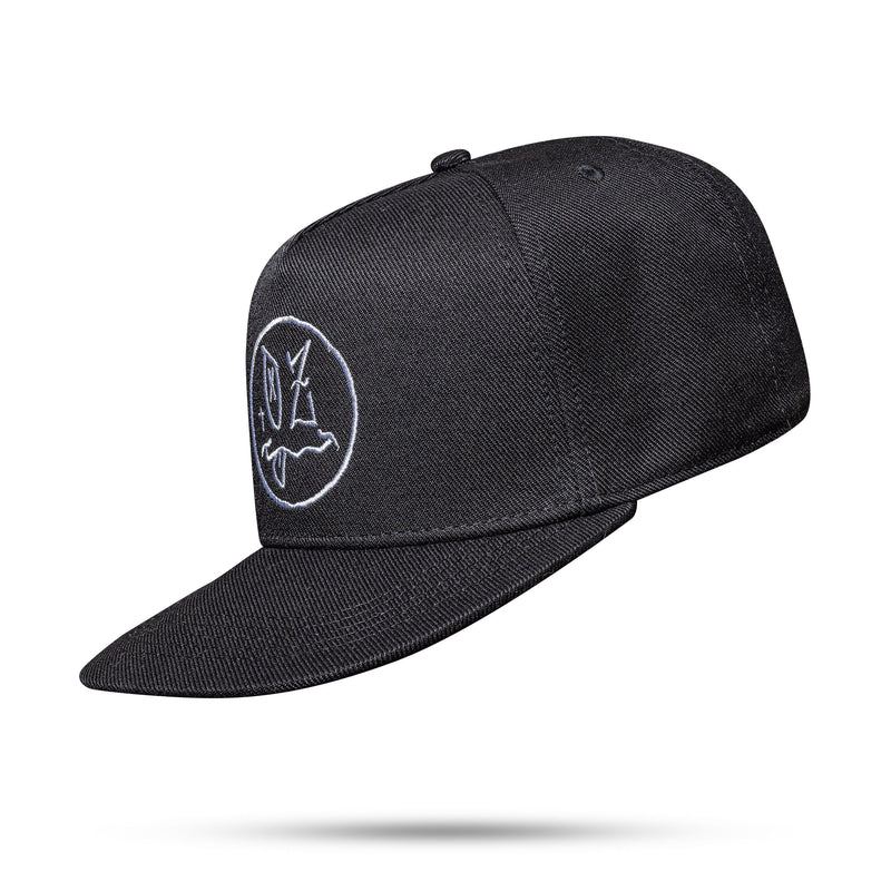 Boné Mc Guimê - Preto OZ Snapback Aba Reta - Blck Brasil