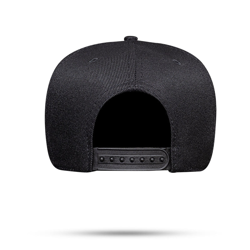 Boné Mc Guimê - Preto OZ Snapback Aba Reta - Blck Brasil