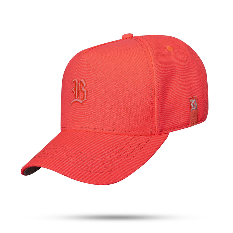 Boné Snapback Basic Rosa Fluor