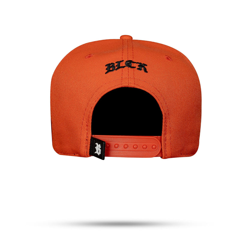 Boné Laranja Snapback Resping Number One