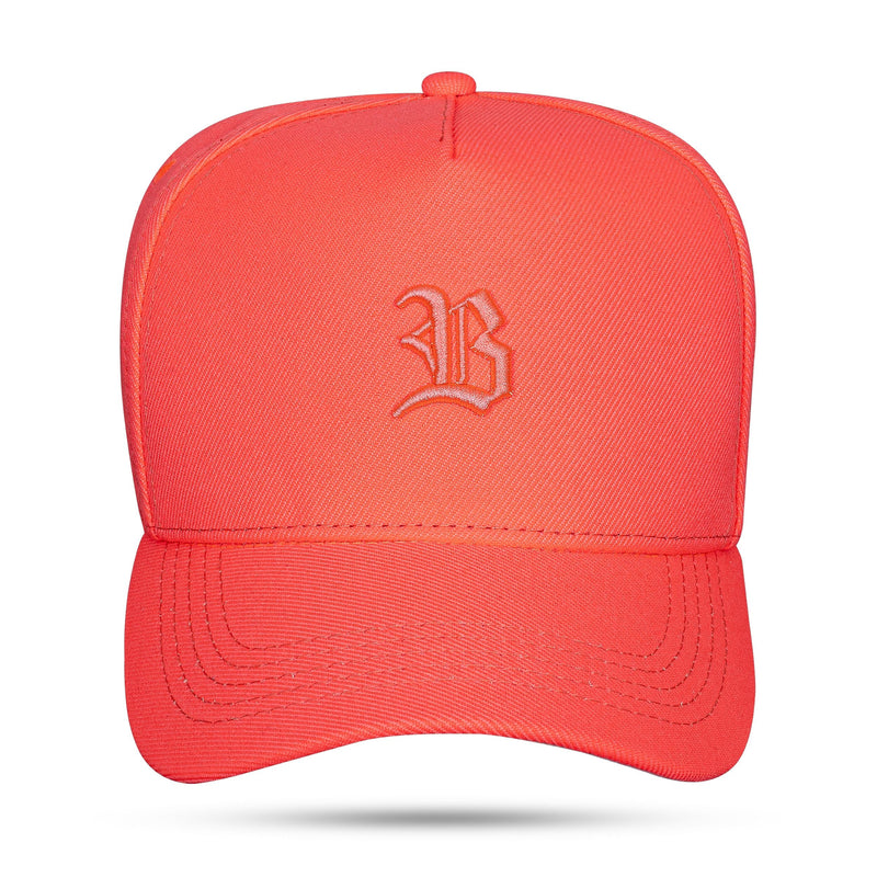 Boné Snapback Basic Rosa Fluor