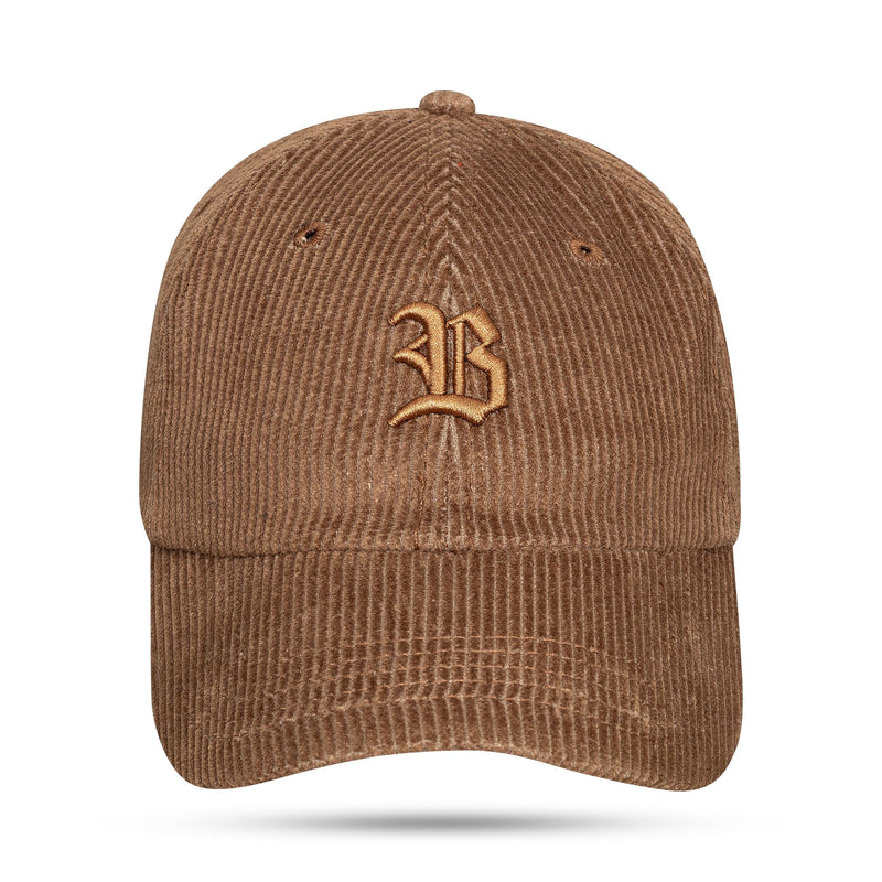 Boné Dad Hat Marrom Chocolate Cotelê