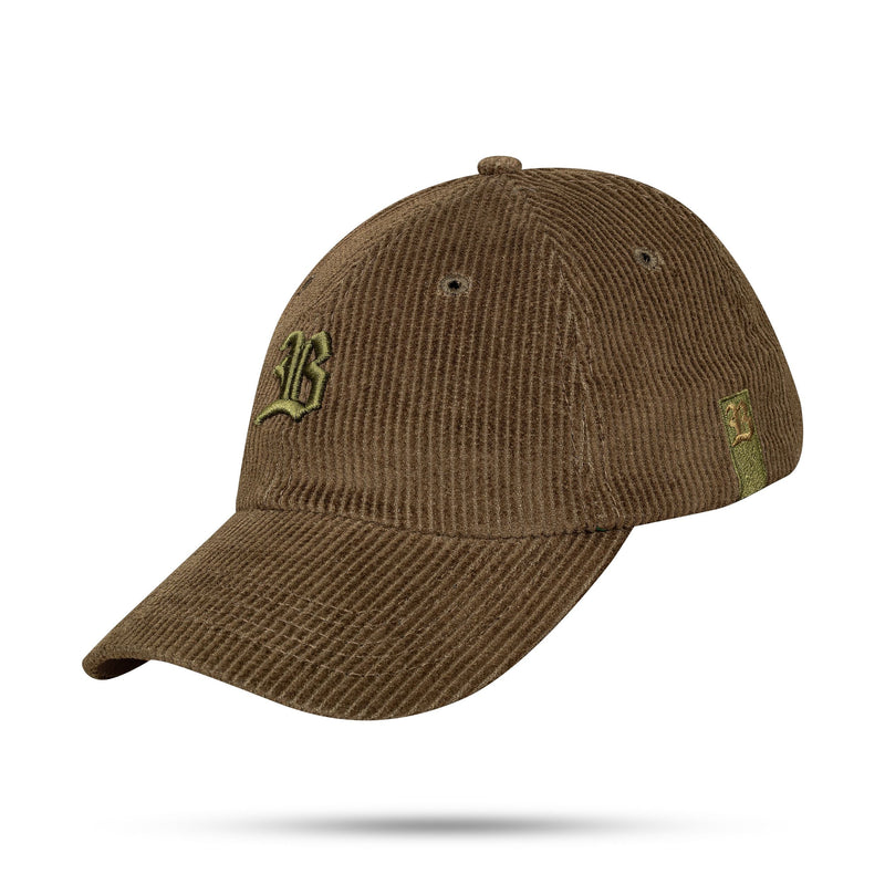 Boné Dad Hat Verde Militar Cotelê