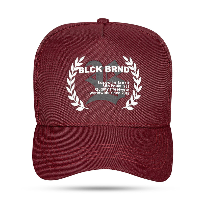 Boné Snapback Vinho Brand