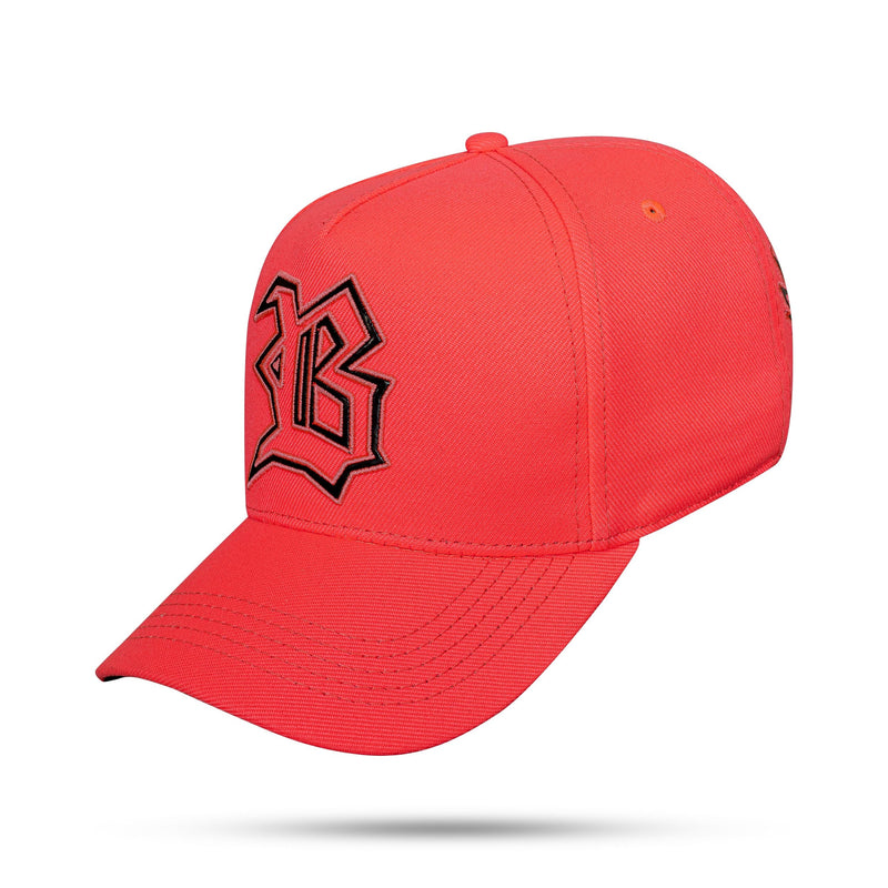 Boné Snapback Rosa Flúor Wings 2.0