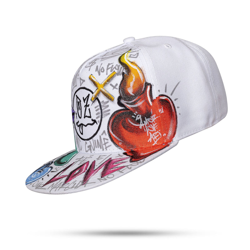 Boné Mc Guimê - Branco OZ Snapback Art - Personalizado