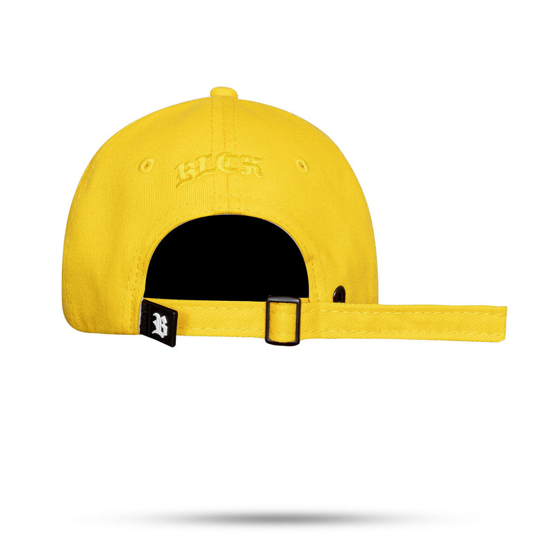 Boné Dad Hat Destroyed Amarelo