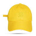 Boné Dad Hat Destroyed Amarelo