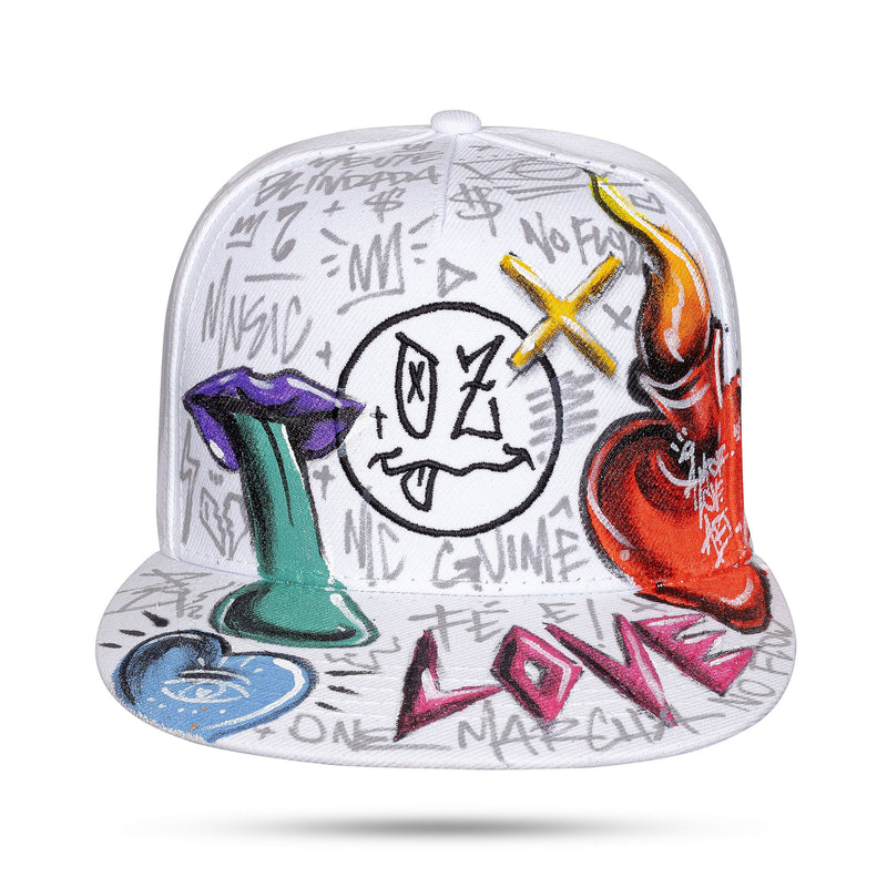 Boné Mc Guimê - Branco OZ Snapback Art - Personalizado