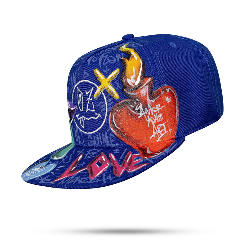 Boné Mc Guimê - Azul OZ Snapback Art - By Nathan Henrique