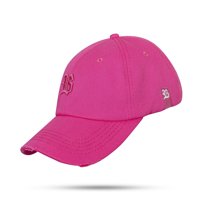 Boné Dad Hat Destroyed Pink