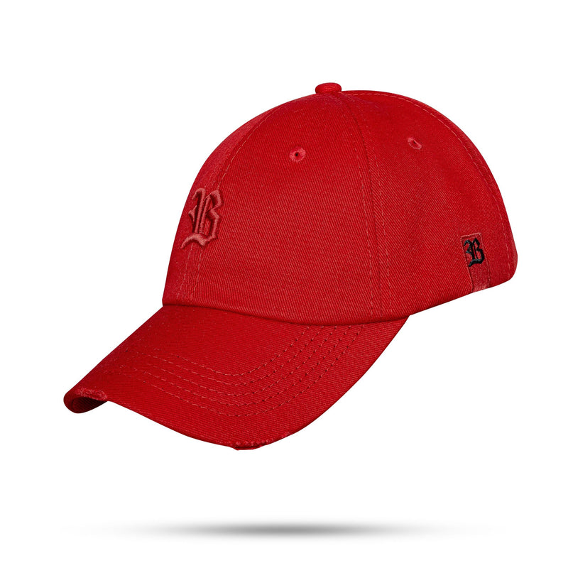 Boné Dad Hat Destroyed Vermelho