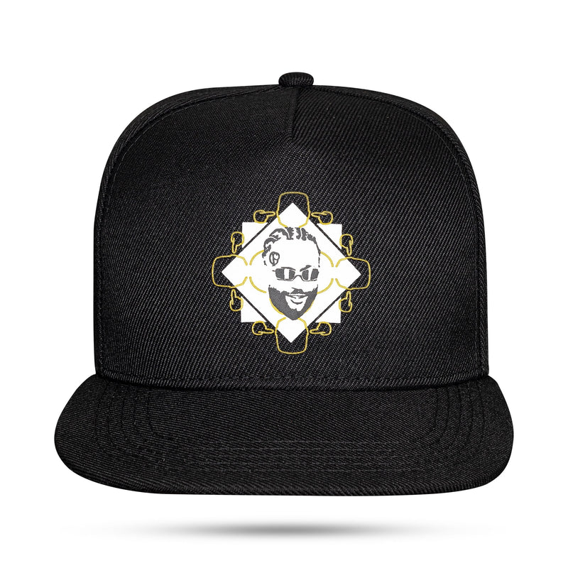 Boné Corinthians Preto - Aba Reta Snapback Memphis - Blck Brasil