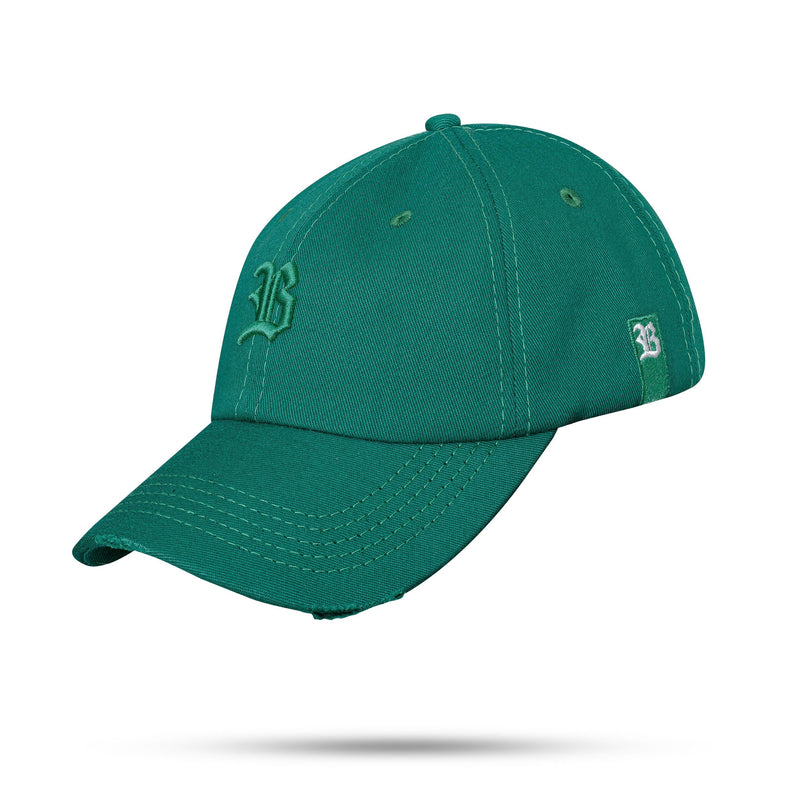 Boné Dad Hat Destroyed Verde Esmeralda