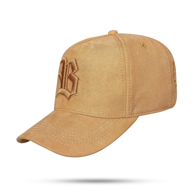 Boné Caramelo Snapback Suede New Wings