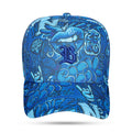 Boné Snapback Kids Print Azul Royal