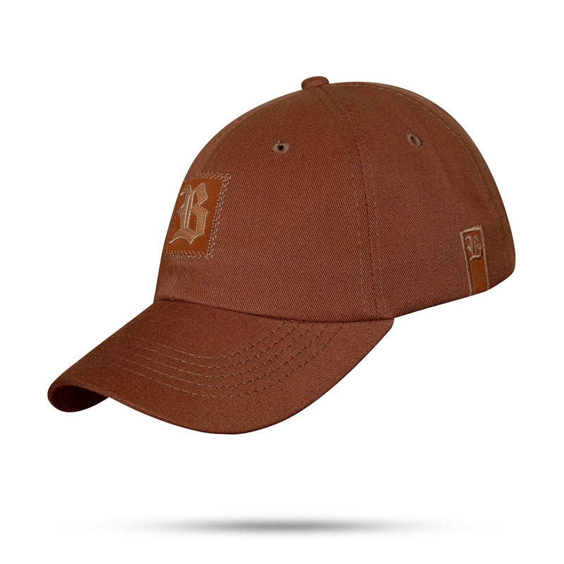 Boné Marrom Chocolate Dad Hat Quadrado Fosco