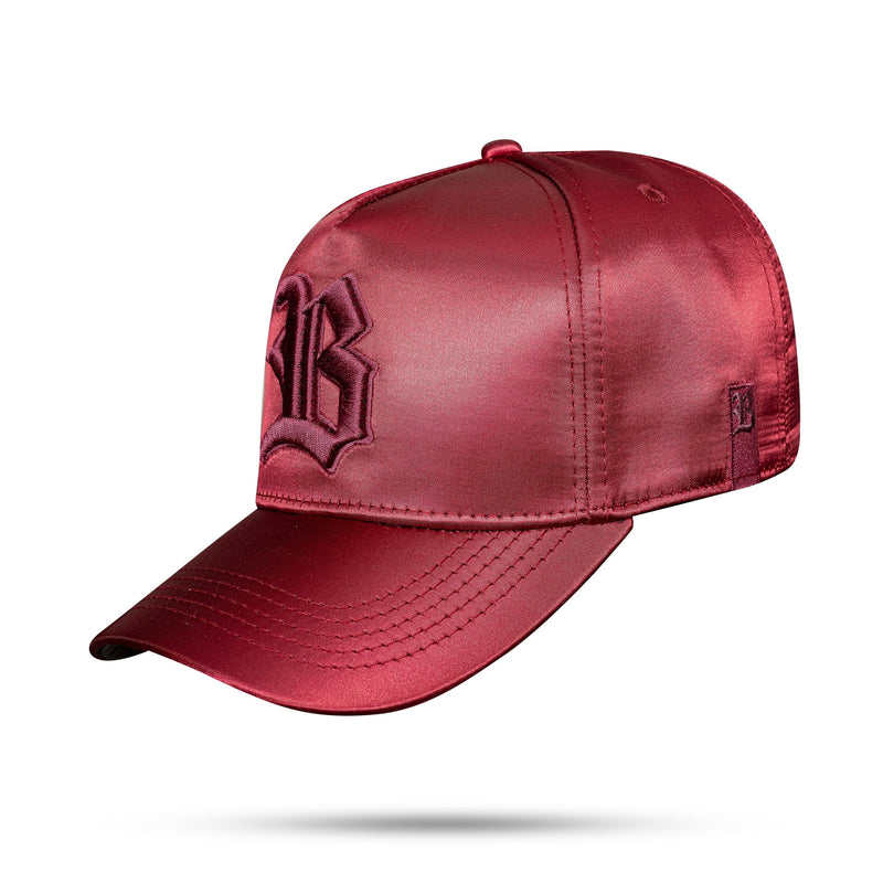 Boné Vinho Snapback Luminus B Alto Relevo