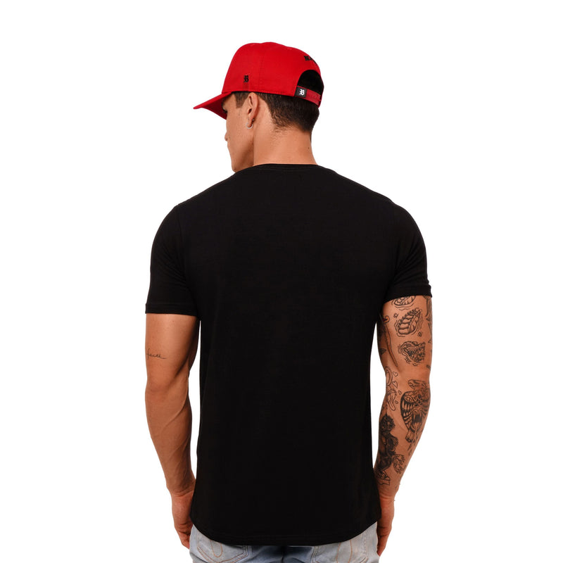 Camiseta Preta Basic Logo All Black