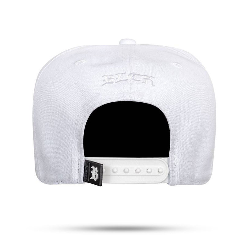 Boné Snapback Branco Metal Branco