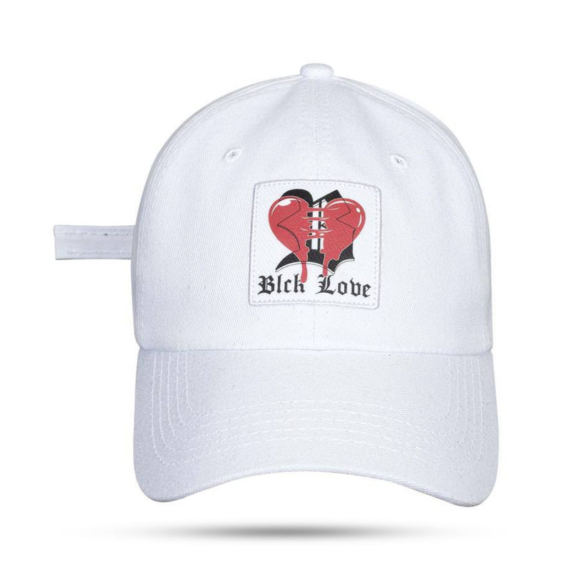 Boné Dad Hat Branco Blck Love