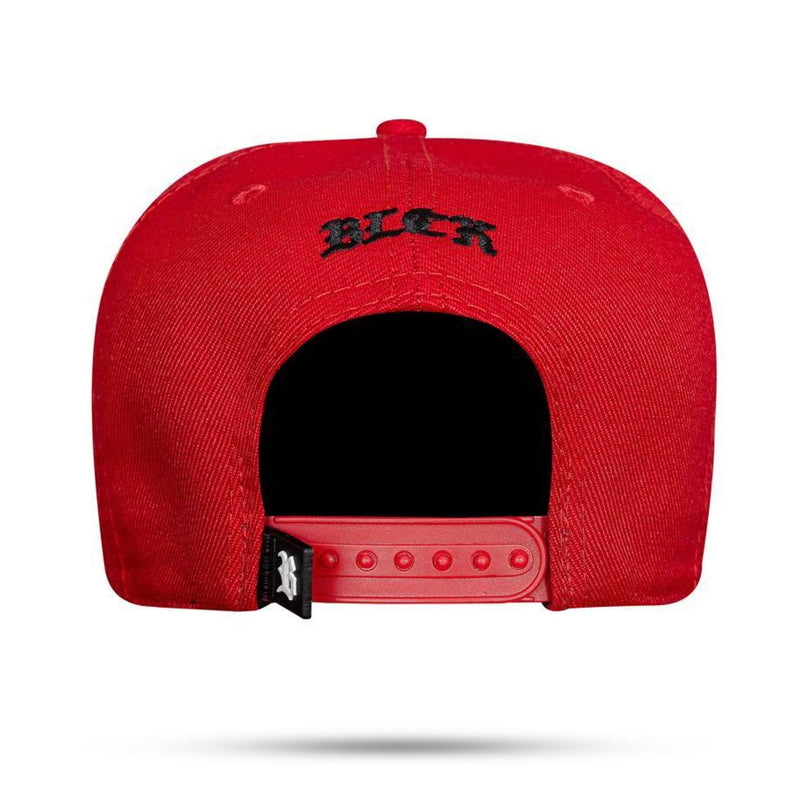 Boné Vermelho Snapback Number One Studio