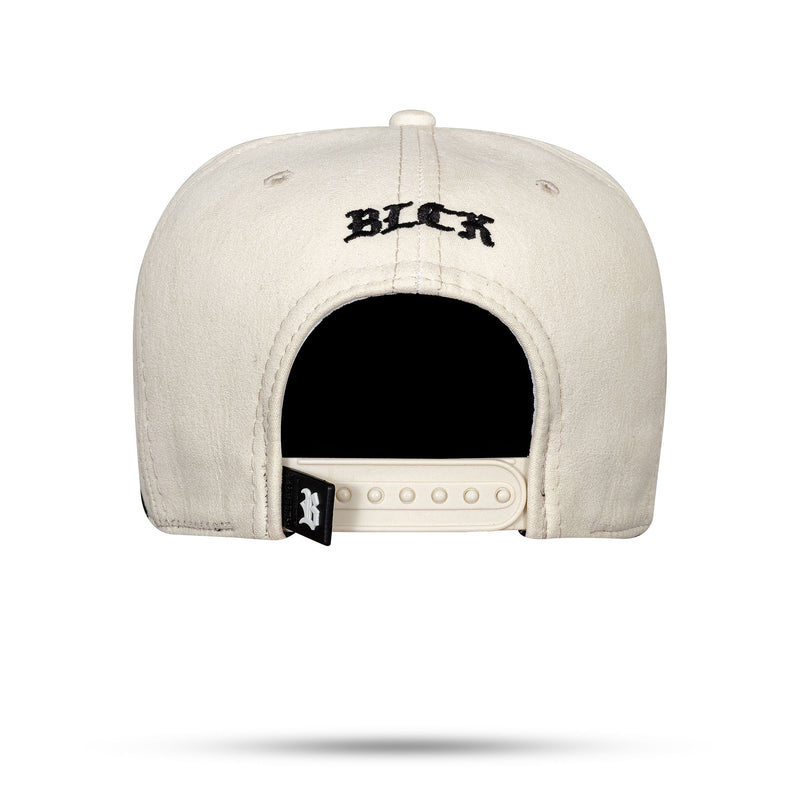 Boné Off White Snapback Suede Tag Perfured