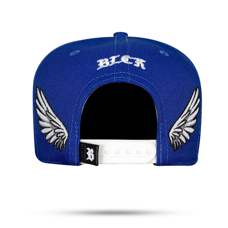 Boné Azul Royal Snapback New Wings