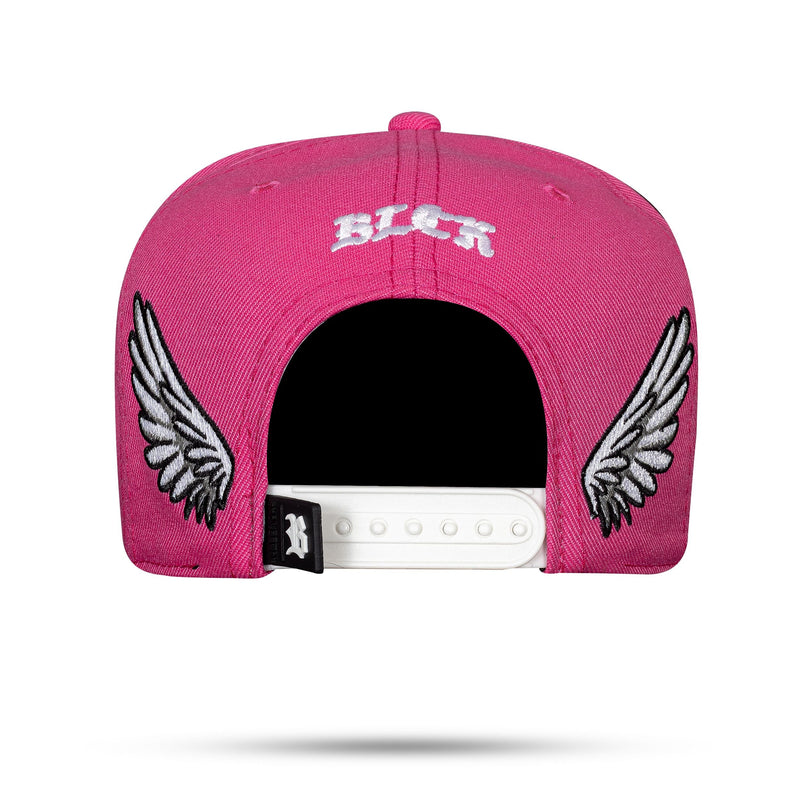 Boné Pink Snapback New Wings