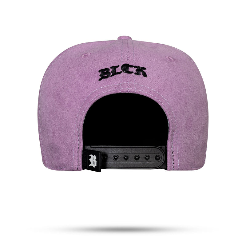 Boné Lilás Snapback Follow Suede 2.0