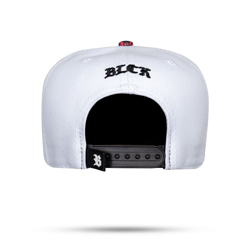 Boné Branco Snapback Contra Aba BLCK