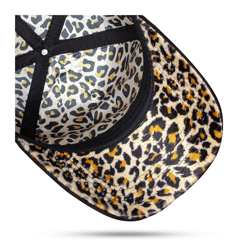 Boné Preto Snapback Animal Print