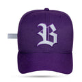 Boné Roxo Strapback Logo Reflected