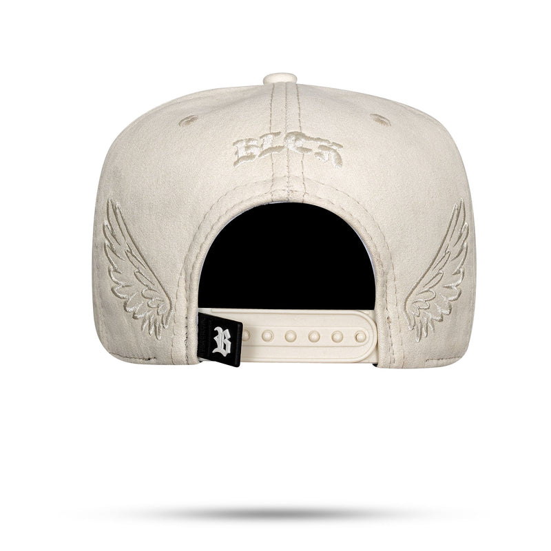 Boné Off White Snapback Suede New Wings