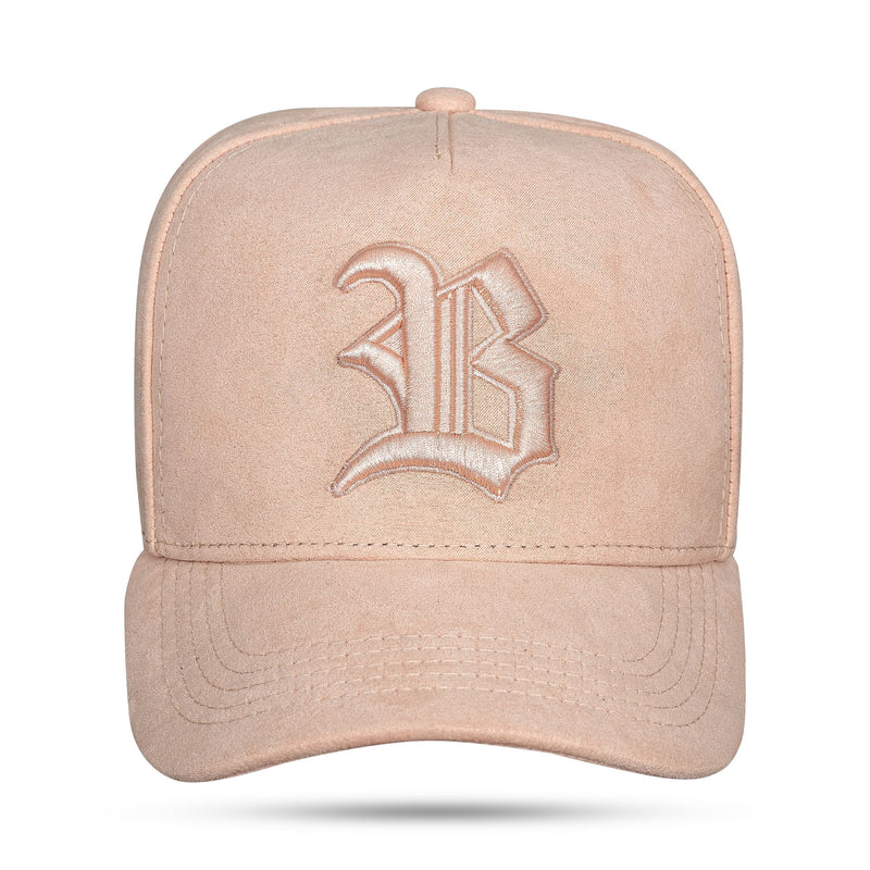 Boné Salmão Snapback Suede New Wings