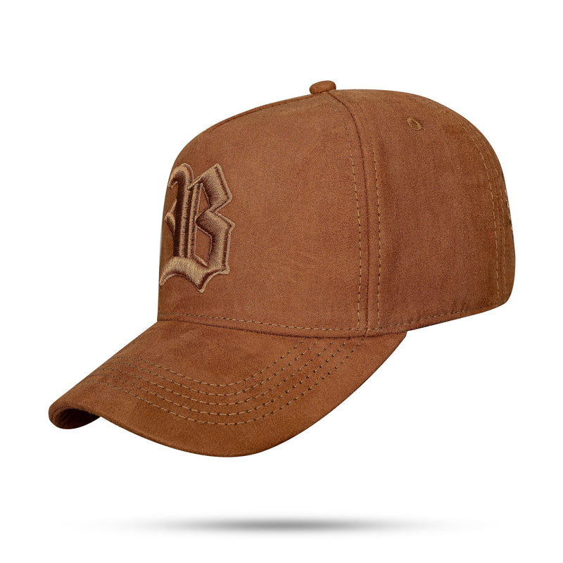 Boné Marrom Chocolate Snapback Suede New Wings