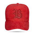 Boné Vermelho Snapback Suede New Wings